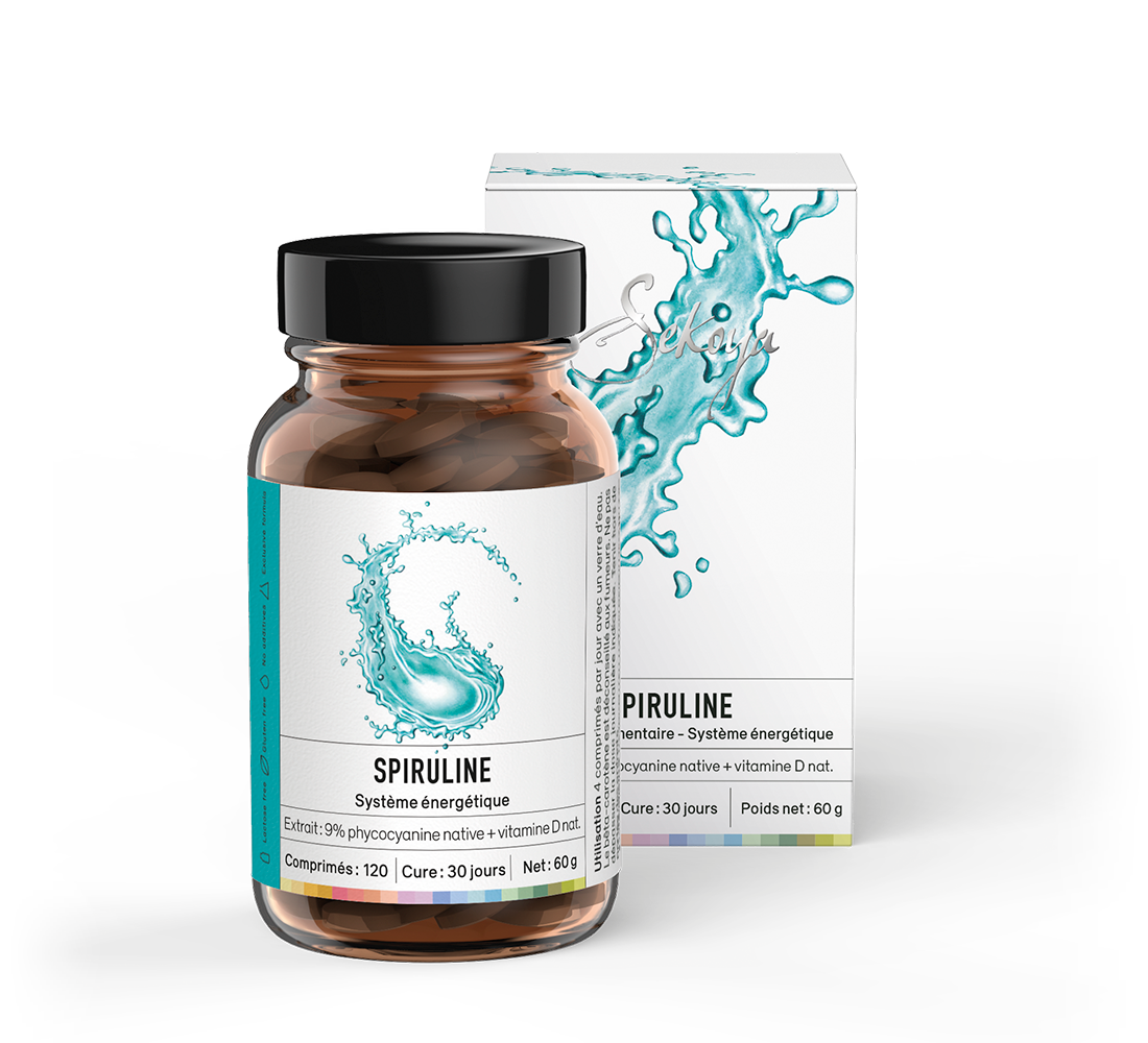 Spiruline & Vitamine D - Sekoya